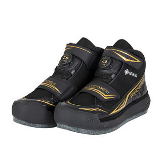 DAIWA 短防滑鞋 膠釘 DS-2101QS-H, 27, 黑色