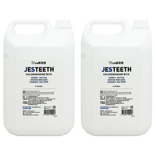 JESTEETH 全璟 齒潔適 矯正專用含氟漱口水, 4L, 2桶