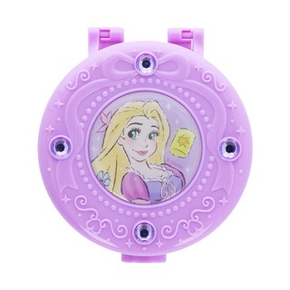 sun-star 寶石粉餅盒造型便條紙和貼紙組 長髮公主 紫色 可愛造型, 1組