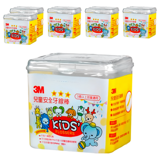 3M 兒童安全牙線棒, 66支, 6盒
