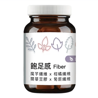 Dr.Nutri 飽足感 Fiber, 魔芋纖維 x 柑橘纖維 x 關華豆膠 x 菊苣纖維, 120g, 1瓶