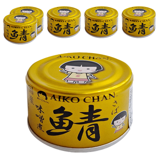 AIKO CHAN 伊藤食品 味噌煮鯖魚罐, 日本青森縣產, 150g, 6罐