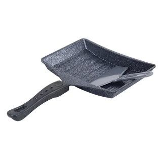 KITCHEN FLOWER 韓國蛋捲鍋 附鏟子 225x135x40MM, 1個