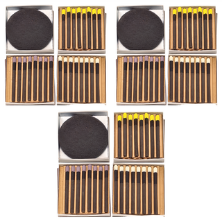 hibi 薰香火柴禮盒組, 情人節, 香氛火柴 + 專用燃燒墊, 3盒