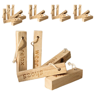 天然除味防霉樟木棒 除濕除臭 5個裝, 6包, 20g