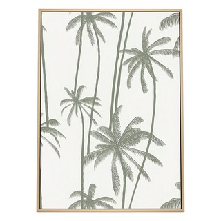 BOLUO GALLERY 菠蘿選畫所 N連續 棕櫚樹 BFRG3406D, 木色