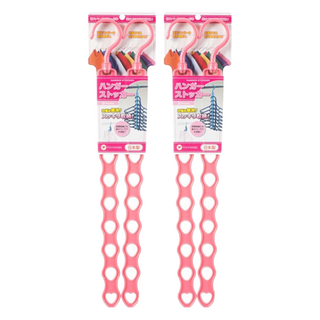 POnYKASEI 日本製衣架收納架2件組, 顏色隨機, 2組