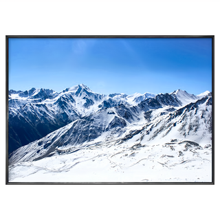 大雪山畫作, 黑色