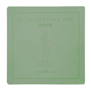 SLOW LIFE 方形超慢跑墊 極厚款 P24716 60 x 60 x 3.8cm 綠色, 1片