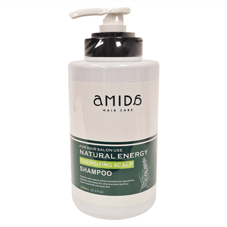 aMIDa 阿蜜達 蜜拉平衡控油洗髮精 深層清潔 添加薄荷 使頭皮清爽 秀髮健康無負擔, 1L, 1瓶