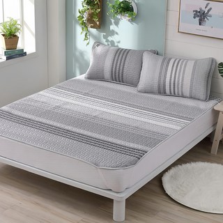 Ishur 伊舒爾 天絲乳膠涼蓆墊, 灰色