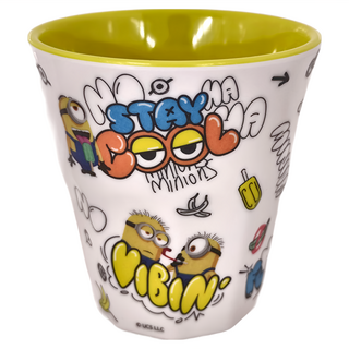 Skater 美耐皿杯 270ml, 小小兵 白色, 1個