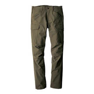 GLADIATOR 4WAY 彈性工作褲, 復古風格腰帶，YKK 3YG拉鍊, L, 迷彩色