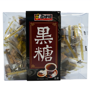 台灣尋味錄 原味黑糖, 210g, 1盒