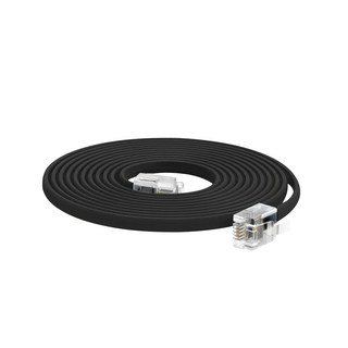 Neon 台灣霓虹 無氧銅線 4芯電話扁平線, 20米, 28AWG, RJ11 6P4C, UL20251