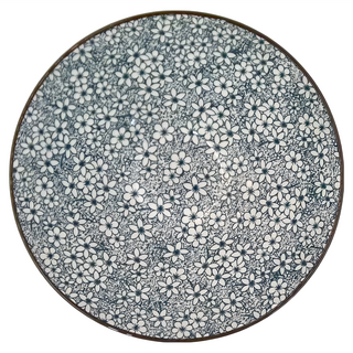 新食器 古染梅 8吋V型麵碗, 1個