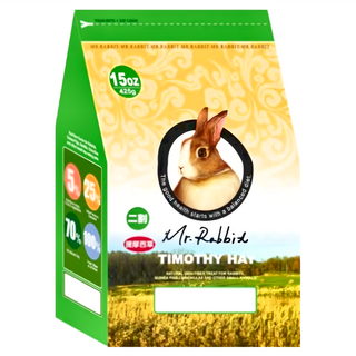 Mr.Rabbit 瑞比兔先生 提摩西牧草 二割, 15oz, 425g, 1包