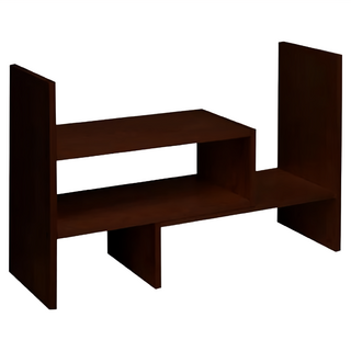 小麥購物 桌上置物架 C175 2572g, 黑胡桃, 1個