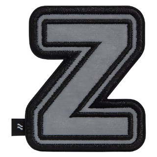 LOJEL 羅傑造型貼紙反光材質版本 PSN-LP-RV - Z 黑白 行李箱裝飾, 1個