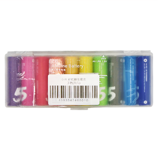 ZMIFI 紫米 彩虹電池 5號 鹼性電池, 20個裝, 1盒