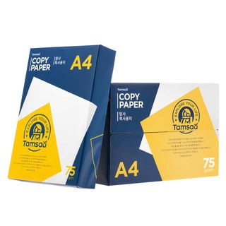 Tamsaa 影印紙 A4 75g, 1000張