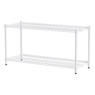 dayneeds 日需百備 荷重型 烤漆二層架(鐵力士架/收納層架/層架/鐵架) 120 x 45x 60 cm 白色, 1個