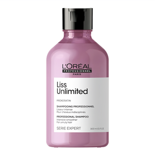 L'OREAL PARiS 巴黎萊雅 Liss Unlimited 絲柔洗髮精 300ml, 1瓶