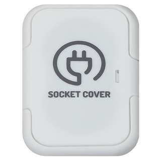 aguard 電源插座保護蓋, 防止兒童觸電, 防止灰塵聚集, 防止異物插入, 120x79 毫米, PP材質, 白色, 4個