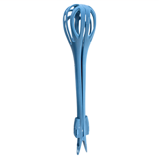 蘿林嚴選 多功能打蛋器 29*6cm 10線設計 快速攪拌 12cm大開口 穩穩夾取食物, 藍色, 1個