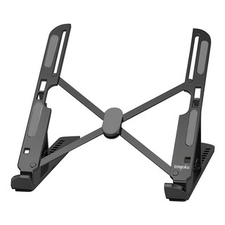 tengoku 天閤堀 航太鋁合金極韌超輕桌上型筆電支架, 太空銀, 1個