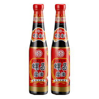 大同醬油 螺昌蔭油 純黑豆釀造, 400ml, 2瓶