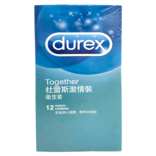durex 杜蕾斯 激情裝衛生套 闊度52.5mm, 12個, 1盒