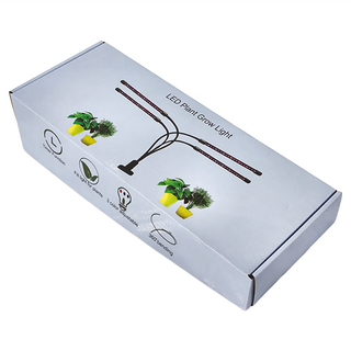 生活小集 LED 夾式全光譜植物燈 單頭款 鋁合金材質, 黑色, 1盒