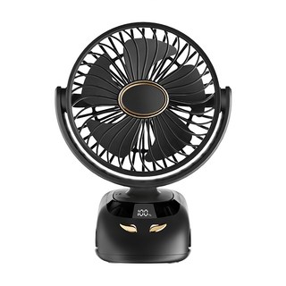 OMG 5檔數顯夾子風扇, N33, 黑色