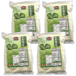 馬玉山 新鮮綠豆粉, 450g, 4包