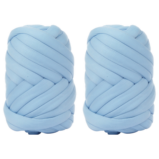 brandyarn 巨型編織線, 淺藍色 45-50公尺 1捲, 2捲