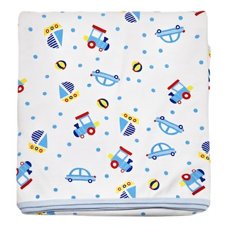 三層嬰兒防水隔尿墊, 150 x 100cm, 點點汽車 棉 + 竹纖維 多色, 1個