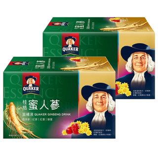 QUAKER 桂格 養氣蜜人蔘滋補液, 6瓶, 60ml, 2盒