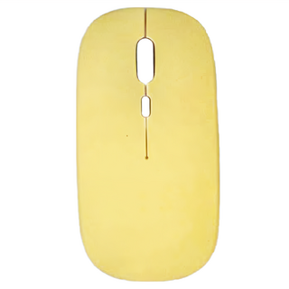 HONG JIN 宏晉 無線藍牙滑鼠, HJ115-B, 黃色
