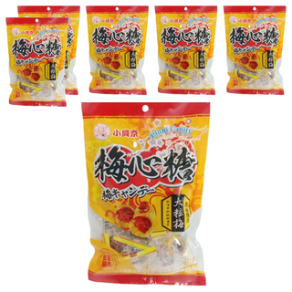 小貝京 梅心糖，大粒梅，原味限定, 150g, 6袋