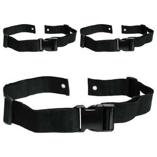 來而康 JM杰奇 肢體裝具 輪椅用安全帶 兩段式 單一尺寸 (長約140cm±3%), JM-432, 3個