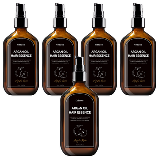 Celluver 韓方摩洛哥香氛免沖洗護髮油 金香閃閃 爽朗花果香 黃 100ml 修護毛躁 滋養髮絲, 5件