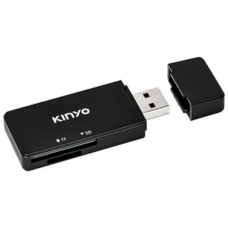 Kinyo USB 3.0讀卡機, KCR-120, 1個, 黑色