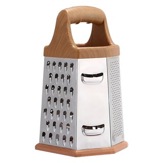 Jasmine’s Kitchen 小茉廚房 不鏽鋼六面刨刀/刨絲器 蔬果/起司/切末 8吋, 1個, 單一顏色