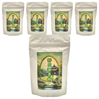 純禾商行 日本丸山靜岡抹茶粉, 100g, 1袋, 5袋