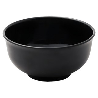 百貨King 牛肉麵碗 拉麵碗 碗公 美耐皿樹脂 耐熱 170mm, 黑色, 1個