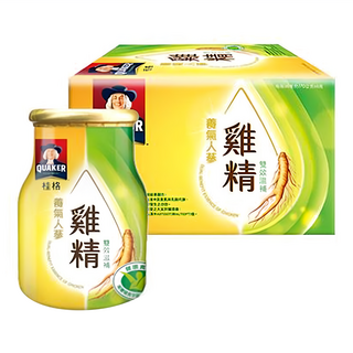 QUAKER 桂格 養氣人參雞精, 8瓶, 68ml, 1盒