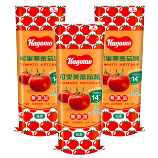 KAGOME 可果美 蕃茄醬, 300g, 3瓶