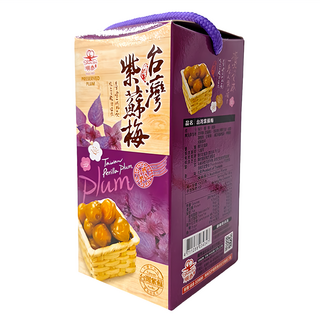 順泰 台灣紫蘇梅, 400g, 1盒