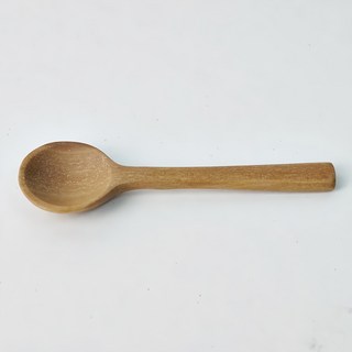 Nachure Cutlery 天然木小巧調味料匙 6.6cm, 1入